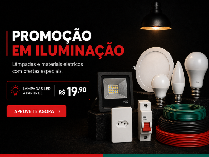 Promoção em Iluminação